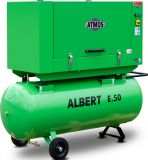 Винтовой компрессор Atmos Albert E 50 с ресивером