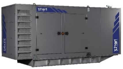 Дизельный генератор Hertz HG 513 CL в кожухе с АВР