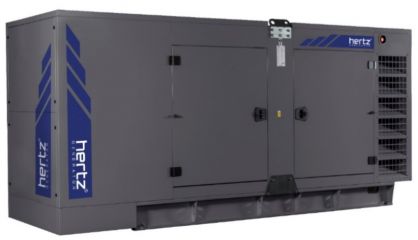Дизельный генератор Hertz HG 855 PC в кожухе с АВР