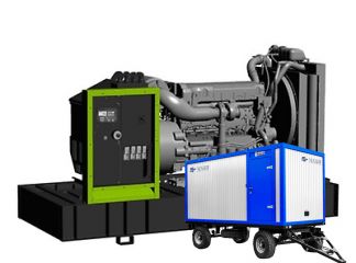 Дизельный генератор Pramac GSW 415 P 400V