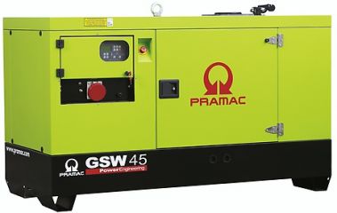 Дизельный генератор Pramac GSW 45 P 440V