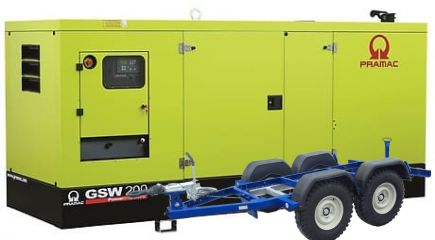 Дизельный генератор Pramac GSW 200 P 208V
